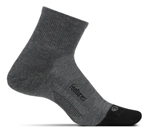 Feetures Merino 10 Cushion Quarter socks