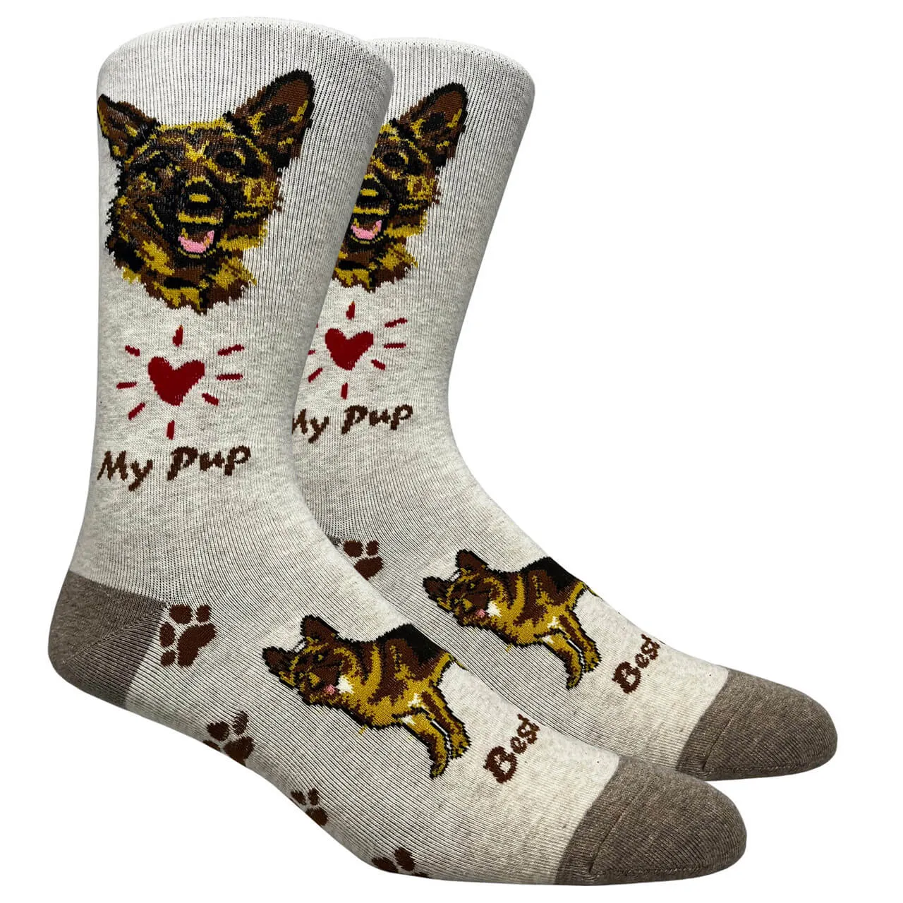 FineFit Men's Novelty Socks - My Pup