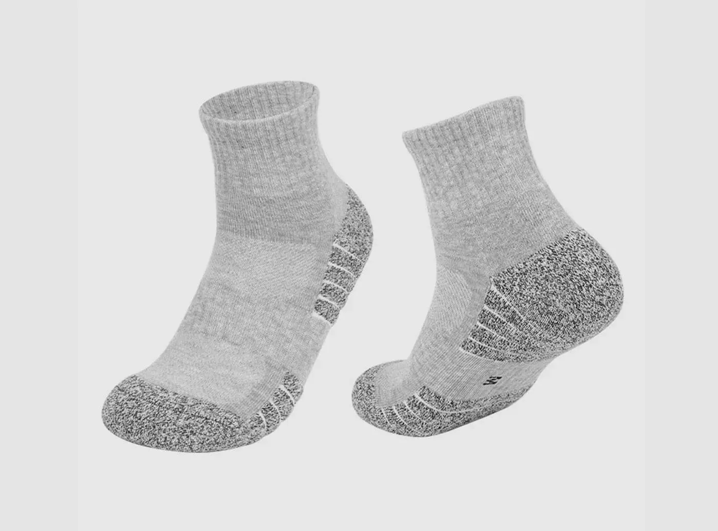 FitVille SportStep Athletic Ankle Socks 3-Pair Bundle (Unisex)