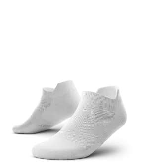 Flagship Ankle Socks White