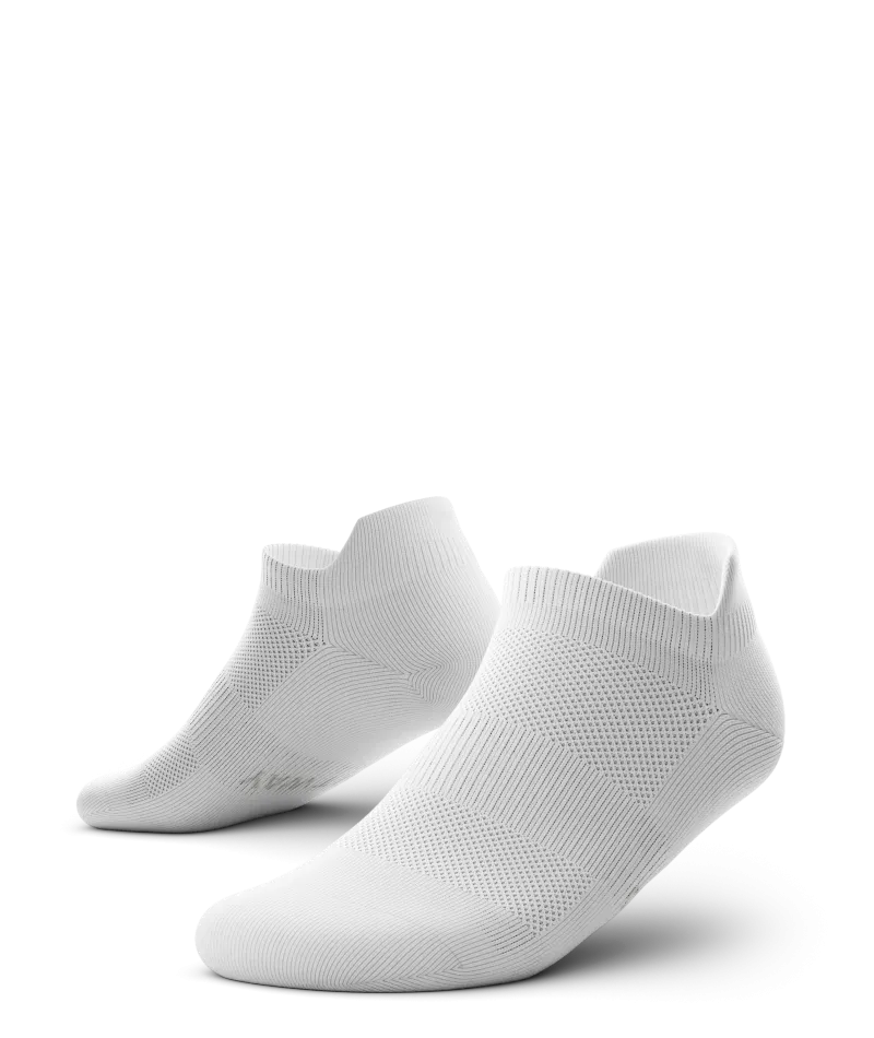 Flagship Ankle Socks White