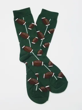 Football Line Crew Socks