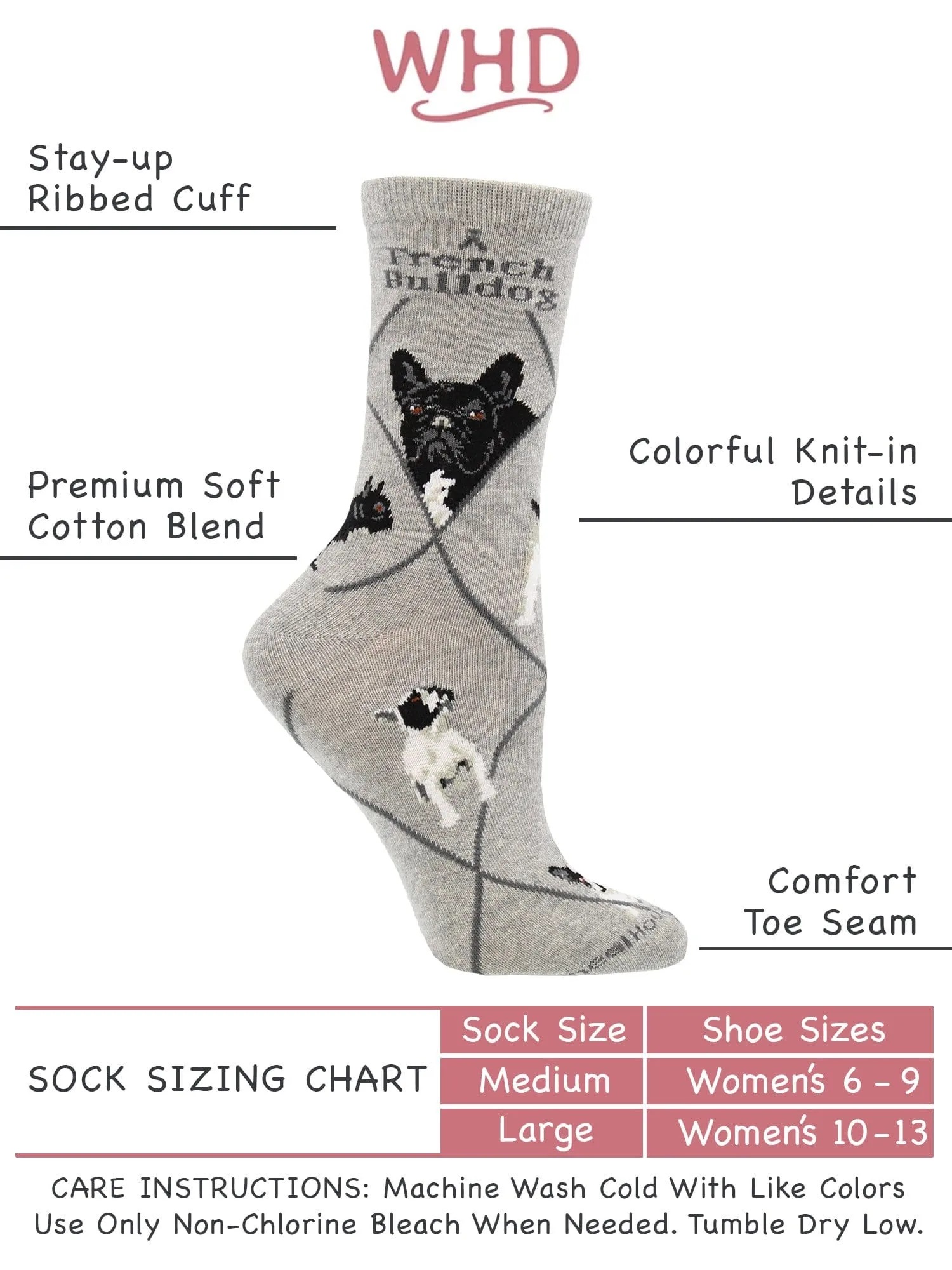 French Bulldog Socks Perfect Dog Lovers Gift