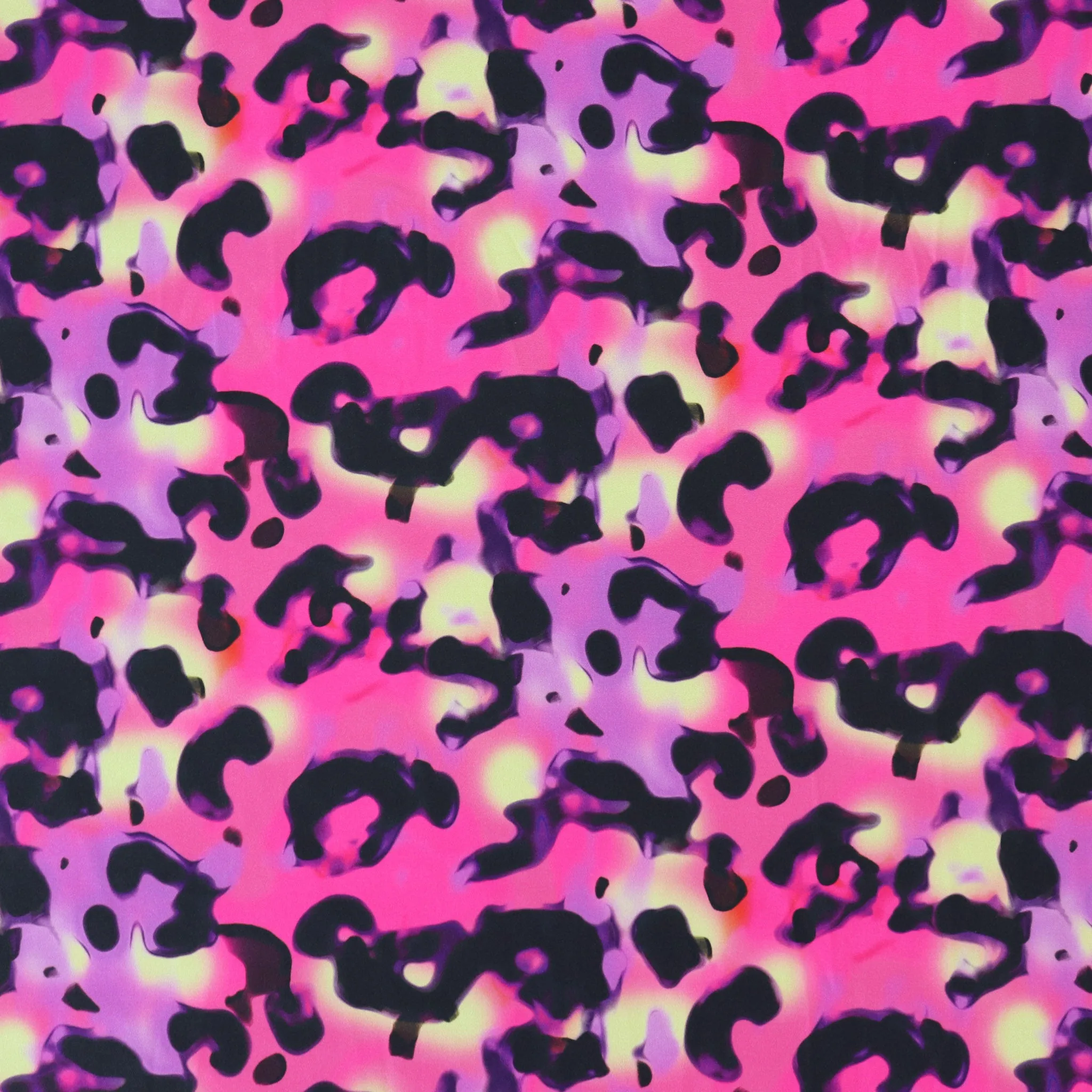 FS1133 Pink Leopard Spandex Stretch Fabric