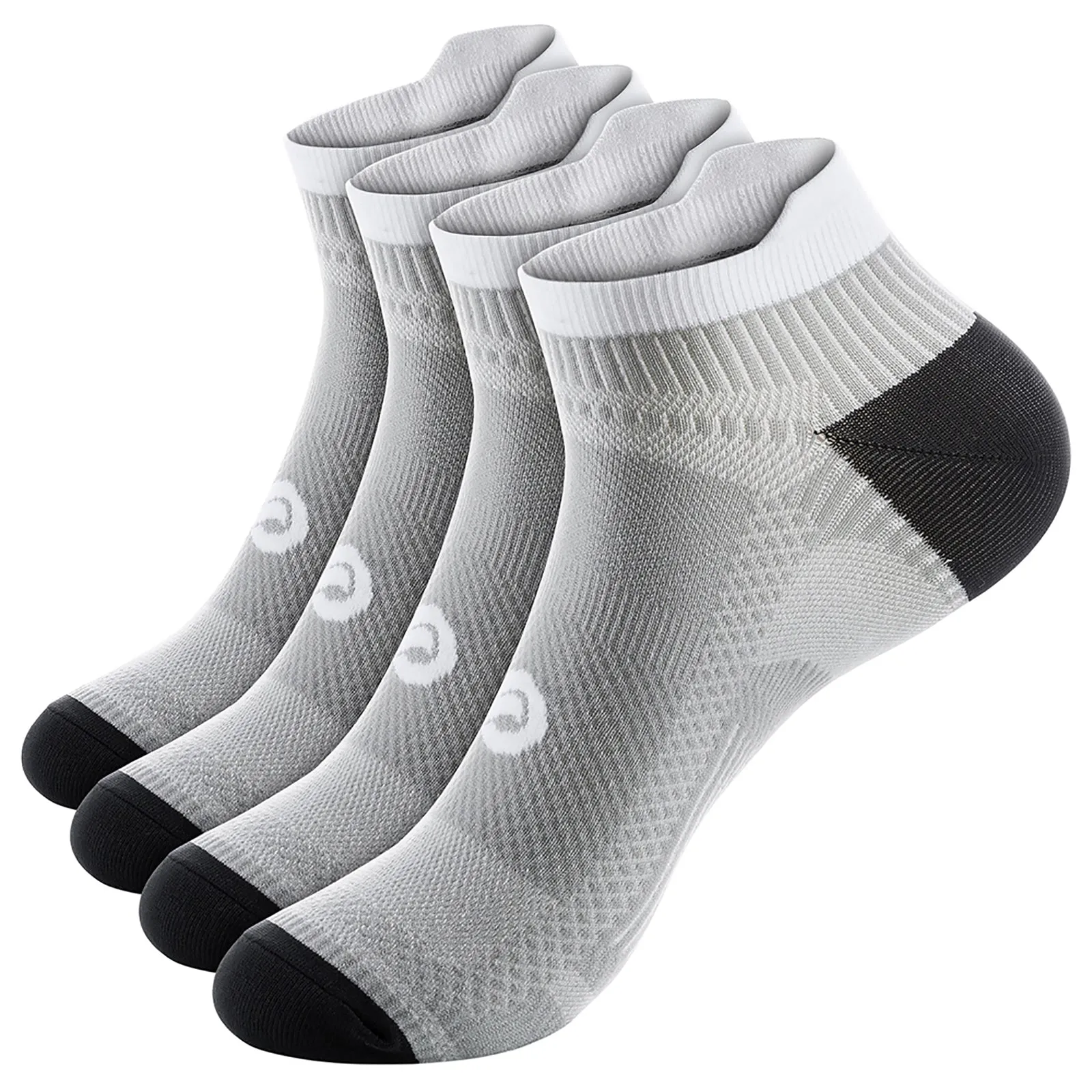 GECKOMAN x PAPLUS Ankle Compression Running Sock 2-Pairs