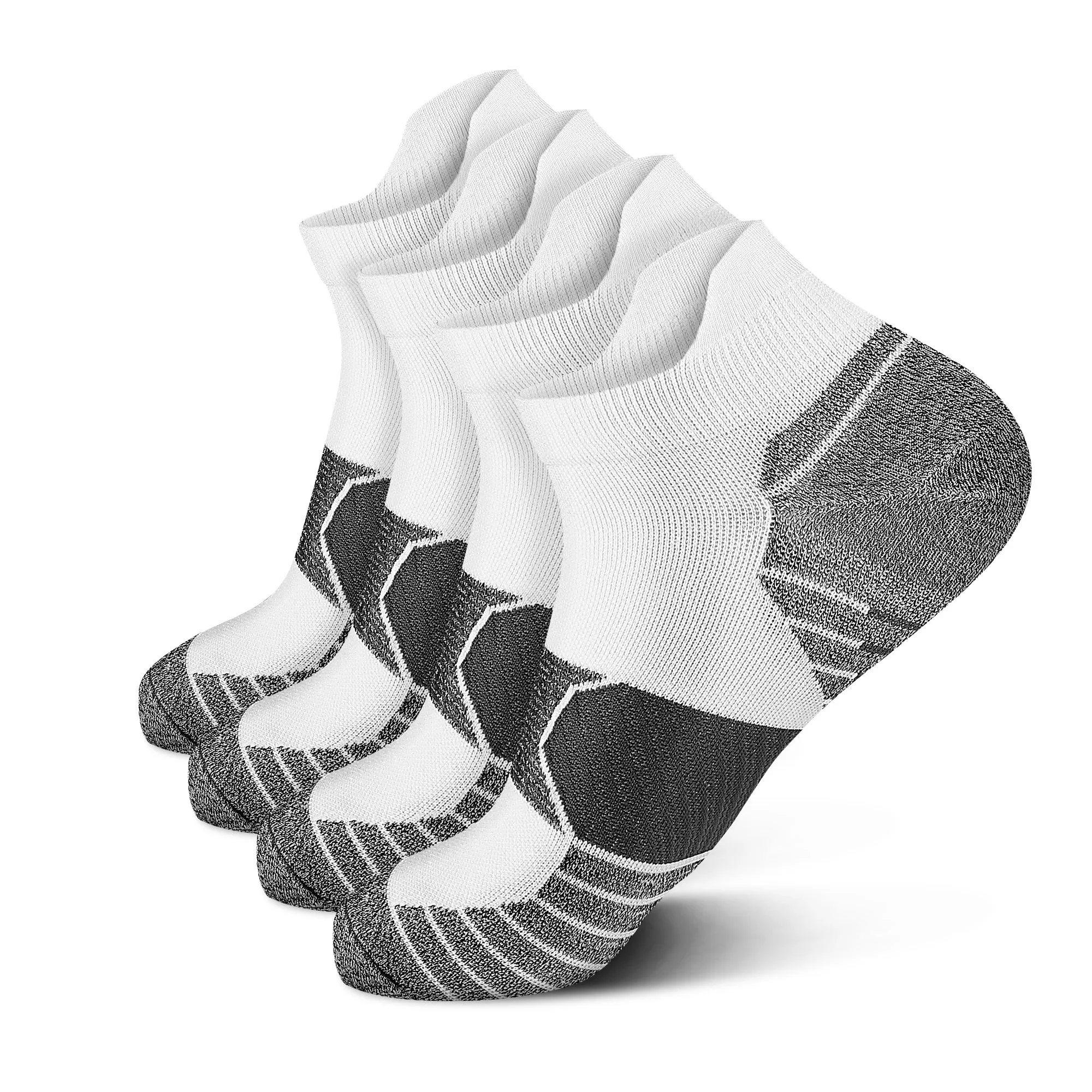 GECKOMAN x PAPLUS Women Ankle Athletic Socks 2-Pairs