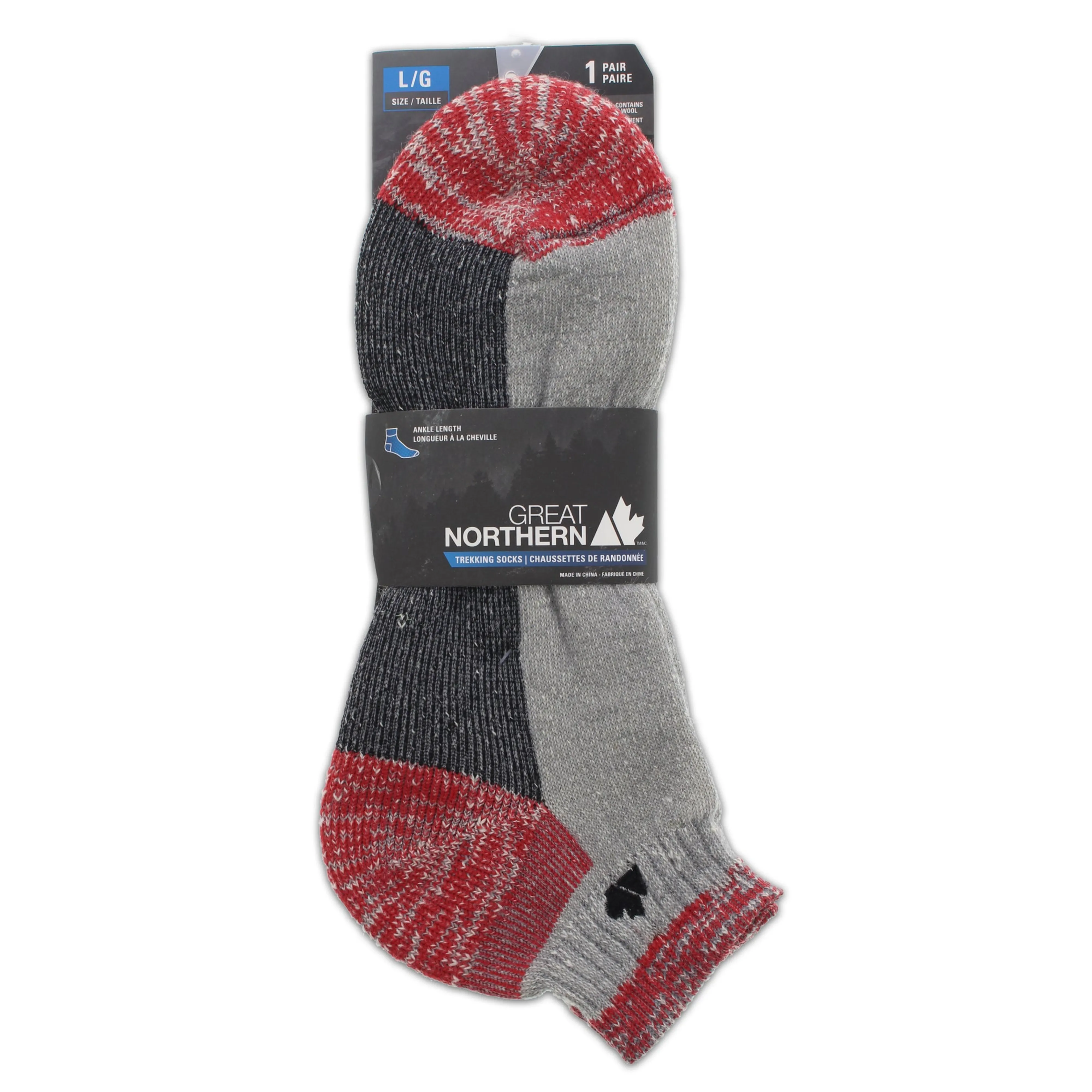 GN Technical Acrylic/Wool Blend Ankle Socks