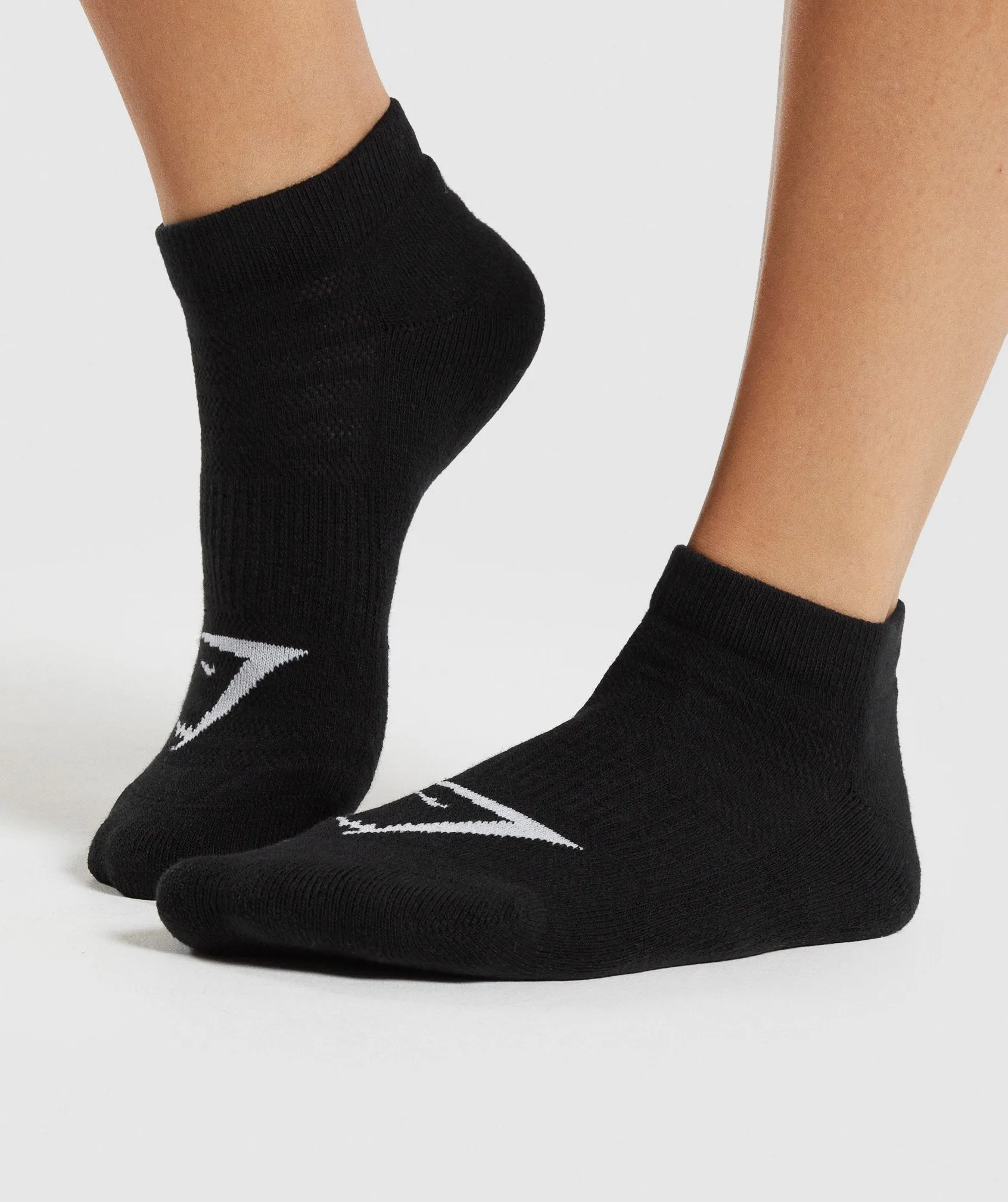 Gymshark Ankle Socks 3pk - Black