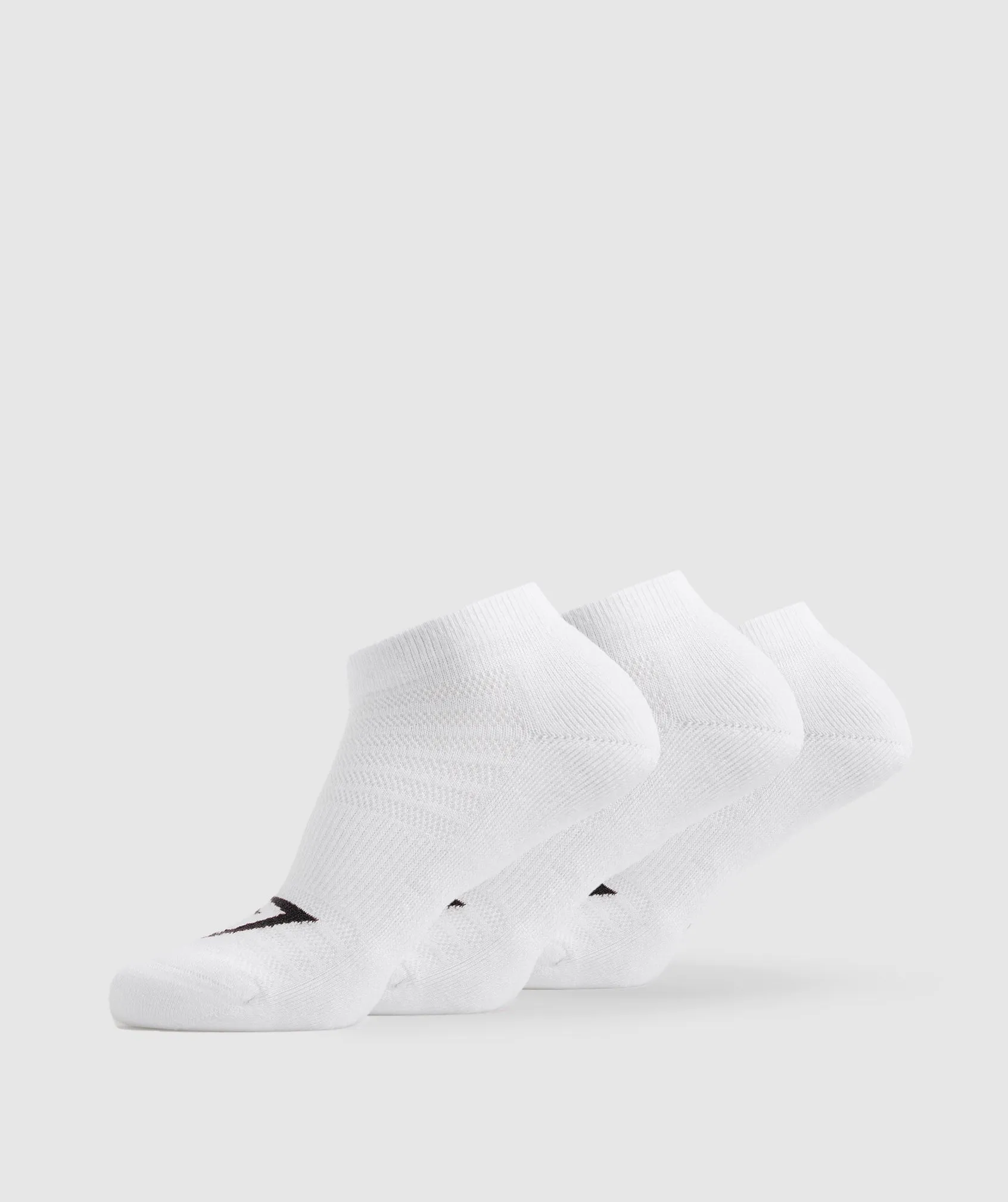 Gymshark Ankle Socks 3pk - White