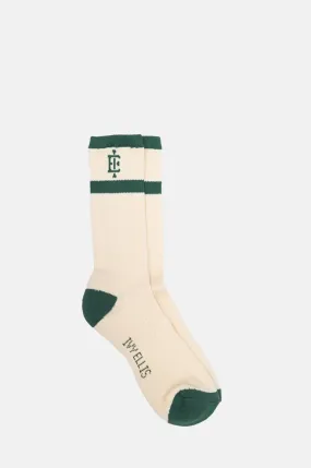 Hearns Men's Token Crew Calf Socks