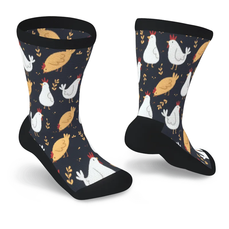 Hen Convention Non-Binding Diabetic Socks