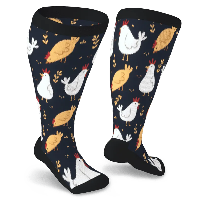 Hen Convention Non-Binding Diabetic Socks