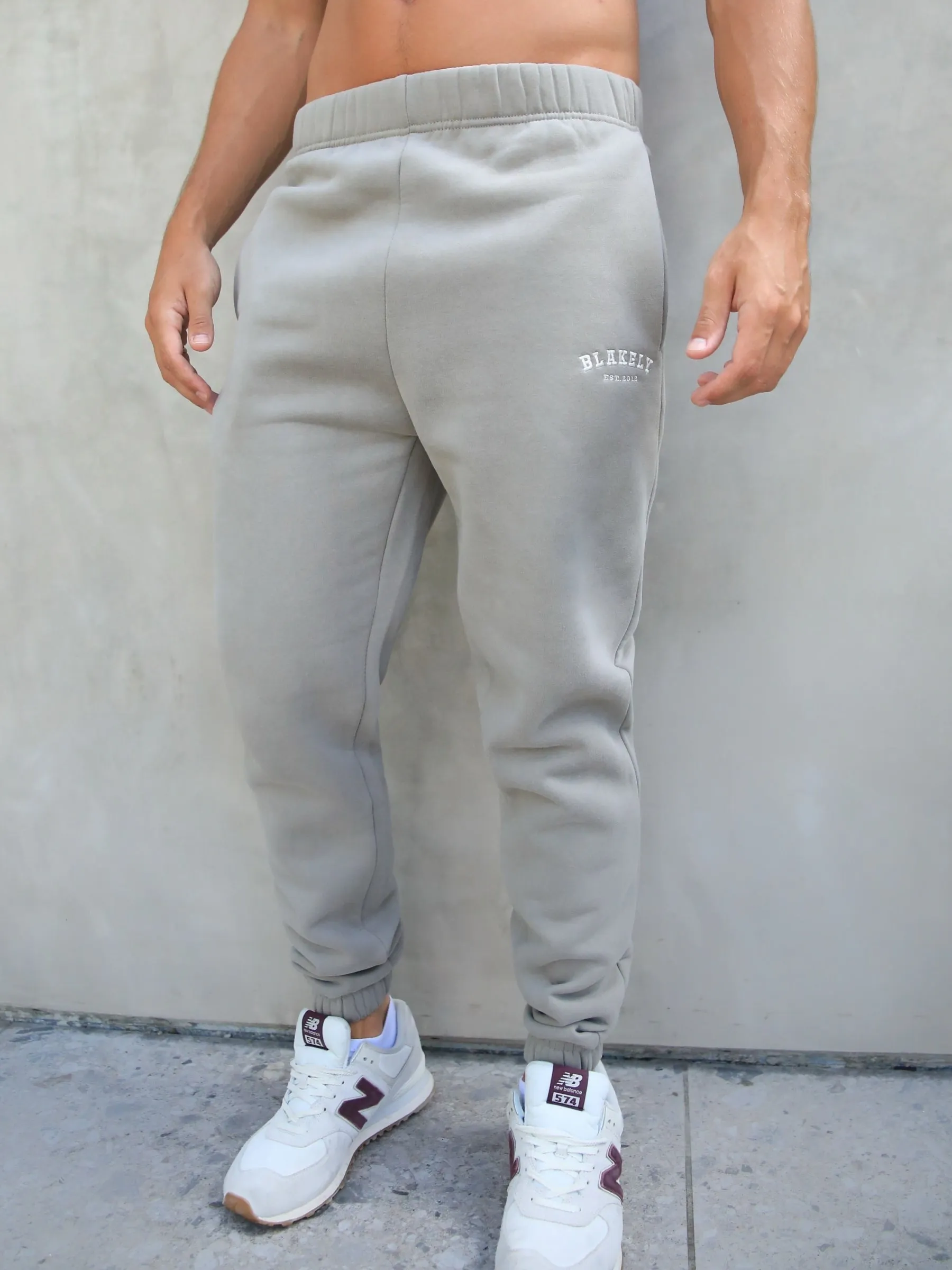 Heritage Relaxed Sweatpants - Neutral Grey