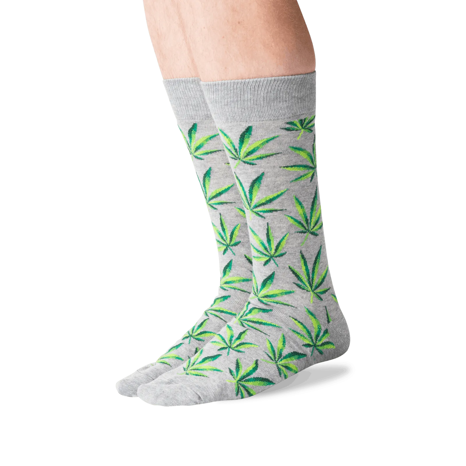 HOTSOX Men's Weed Crew Socks