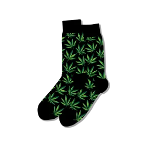 HOTSOX Men's Weed Crew Socks