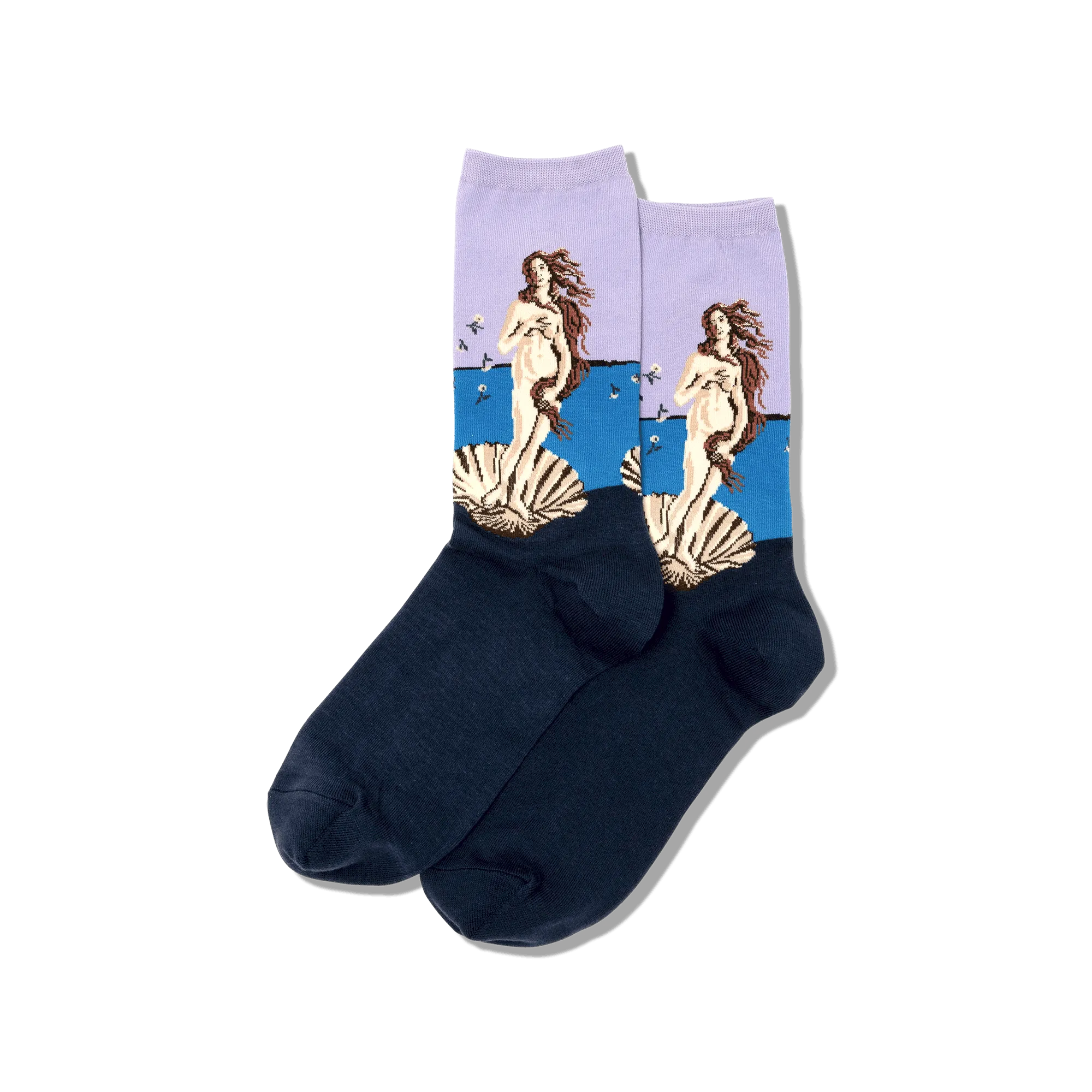 HOTSOX Women's Botticelli's Birth of Venus Socks