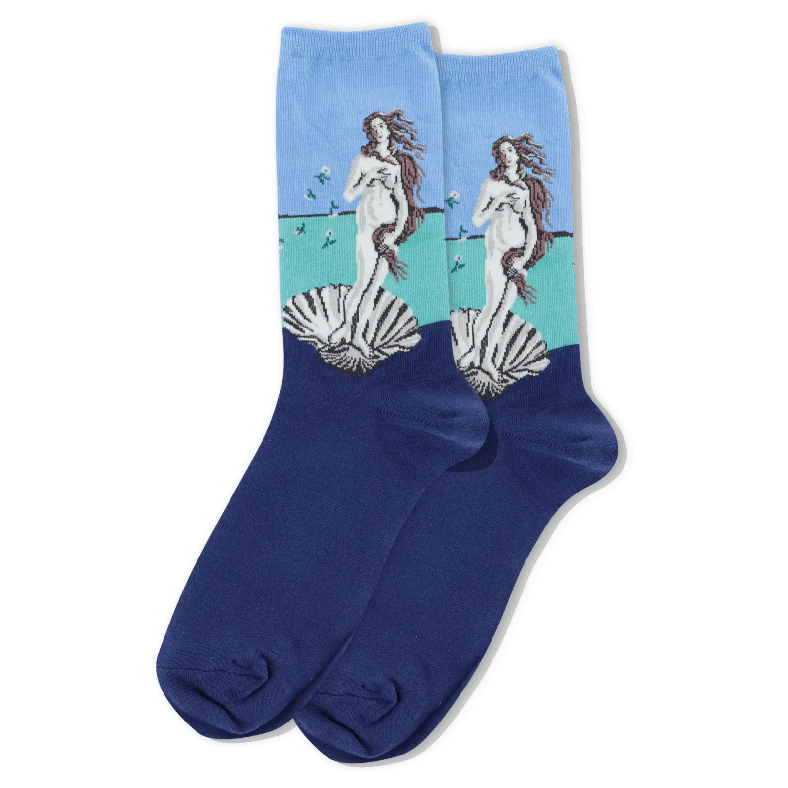 HOTSOX Women's Botticelli's Birth of Venus Socks