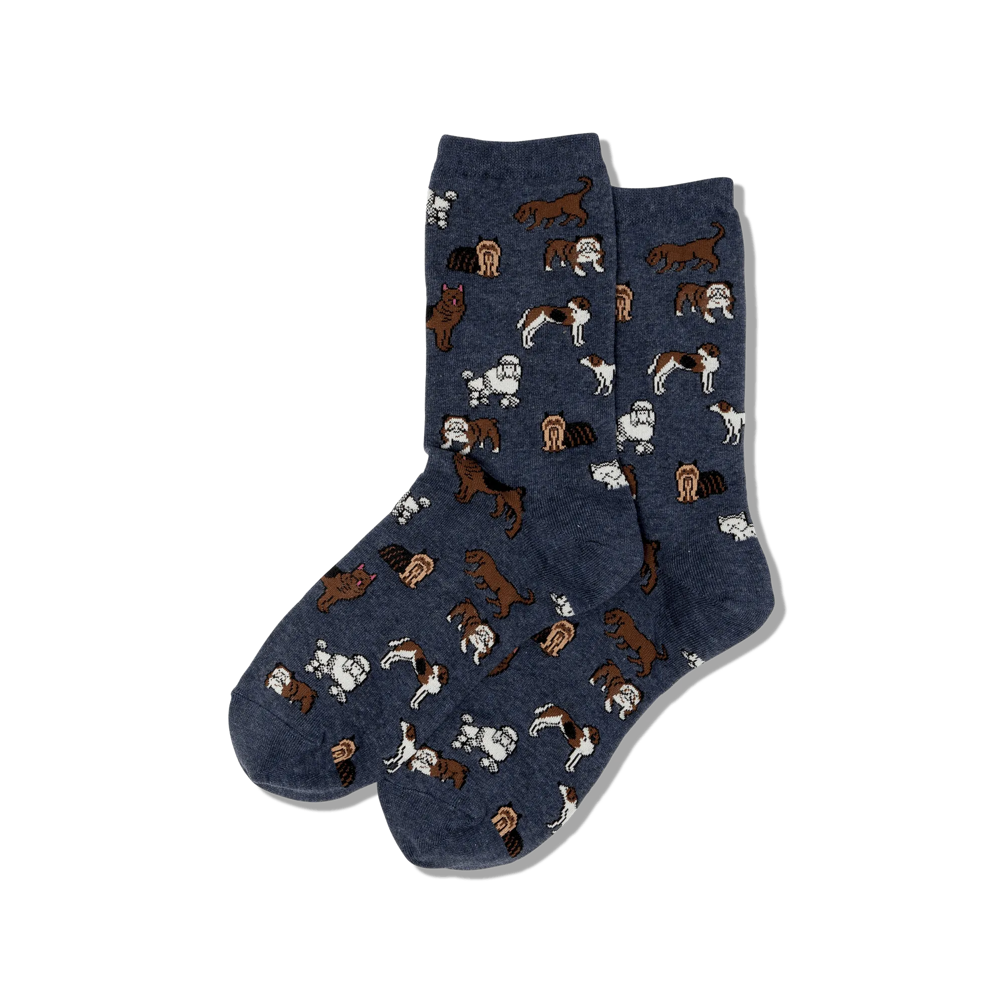 HOTSOX Women's Classic Dogs Crew Socks