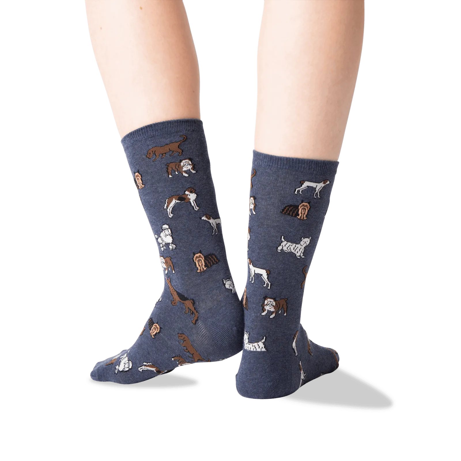 HOTSOX Women's Classic Dogs Crew Socks