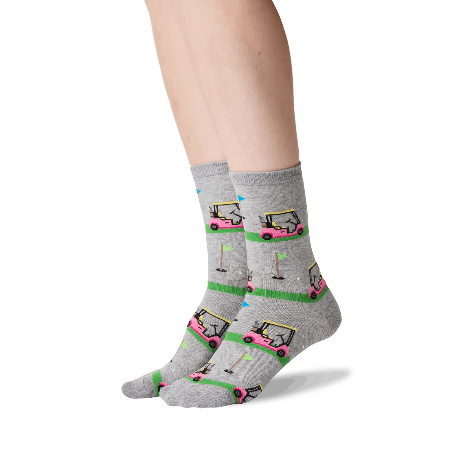 HOTSOX Women's Golf Cart Crew Socks