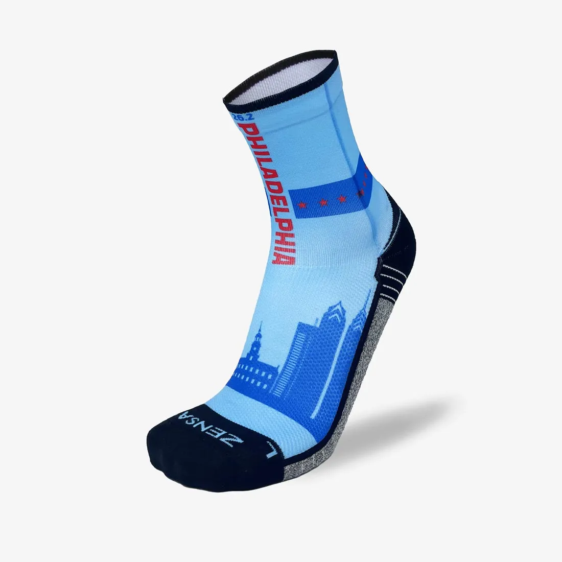 Iconic Philly Running Socks (Mini-Crew)