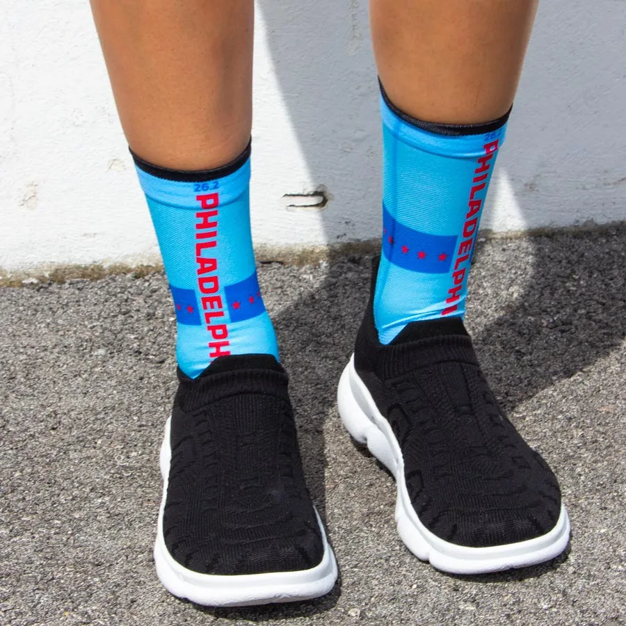 Iconic Philly Running Socks (Mini-Crew)