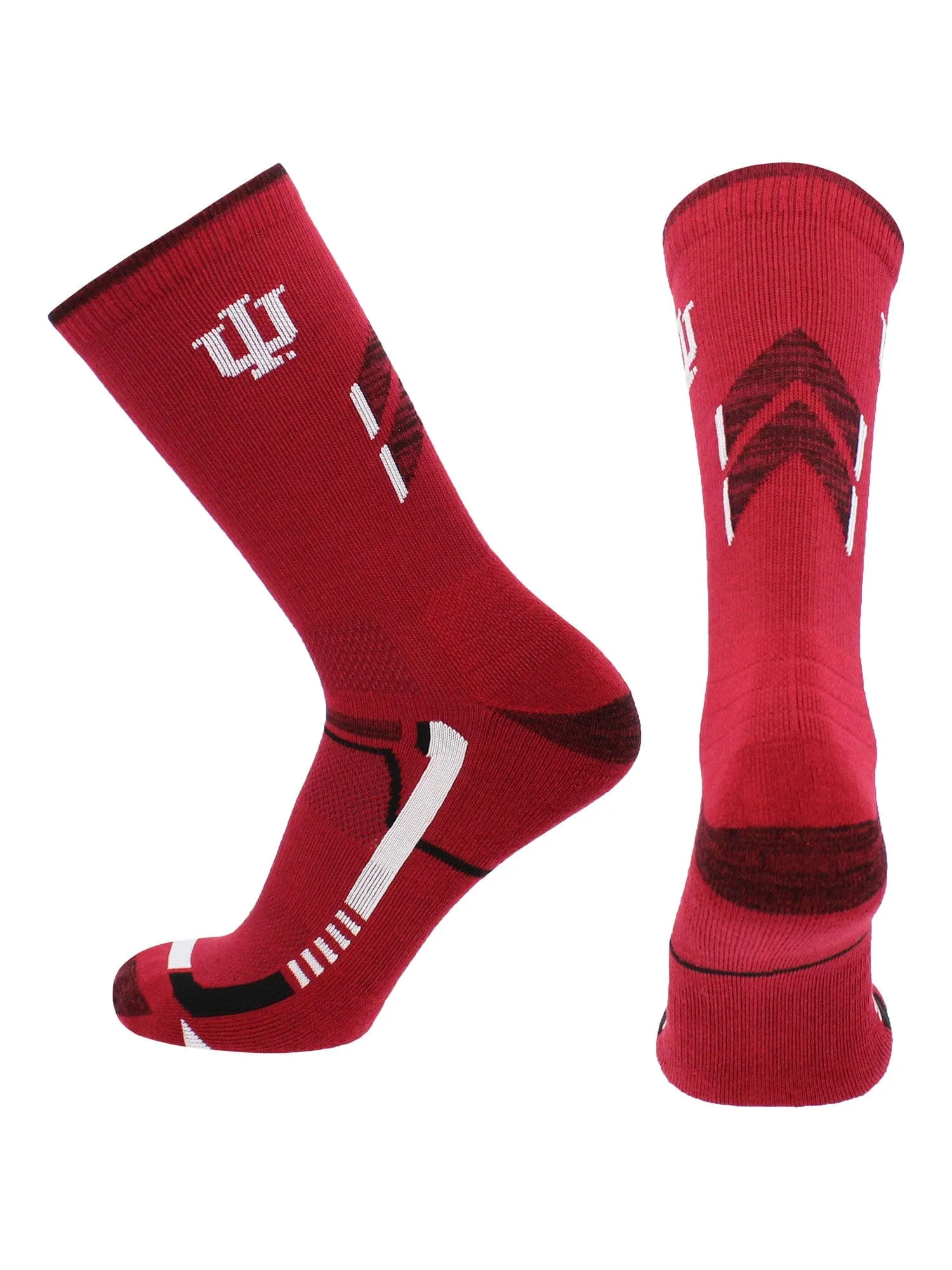 Indiana Hoosiers Socks University of Indiana Hoosiers Champion Crew Socks