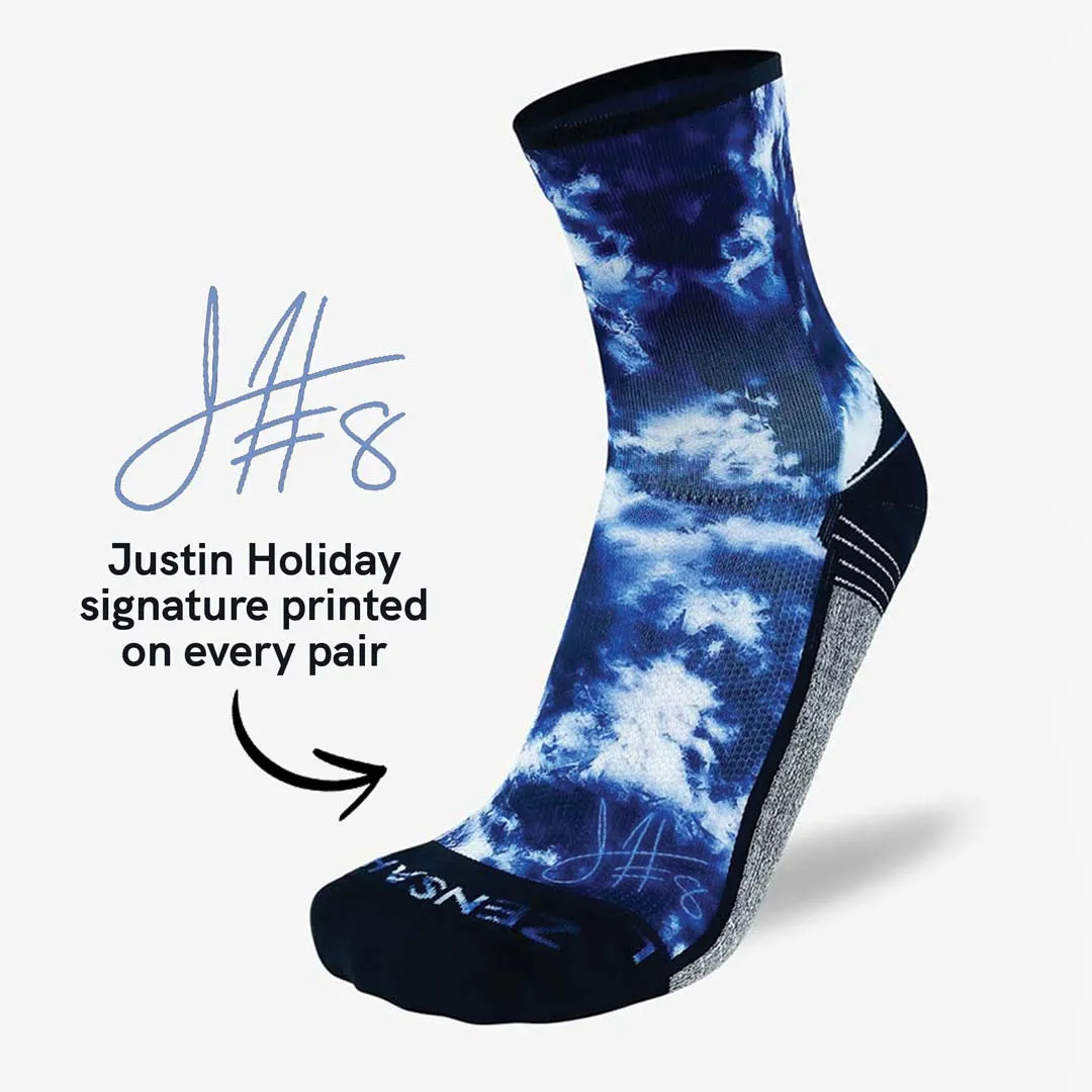 Justin Holiday Tie Dye Socks (Mini-Crew)