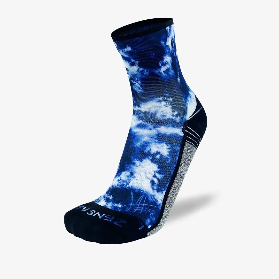 Justin Holiday Tie Dye Socks (Mini-Crew)