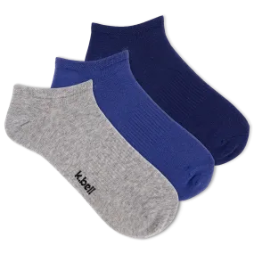 K.Bell Men's Flex Fit No Show Sock