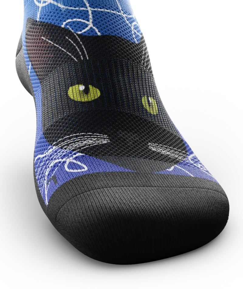 Kitten Around Knee High Compression Socks