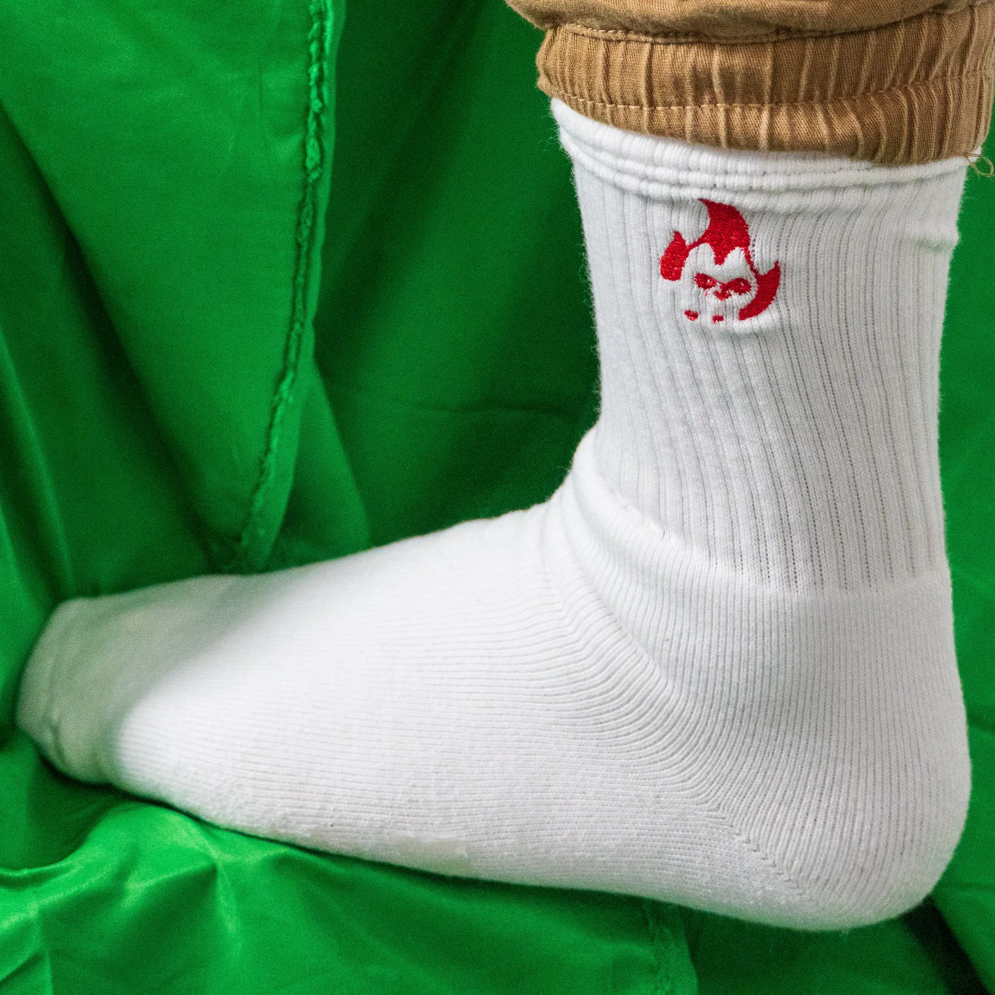 KOF Logo Embroidered socks