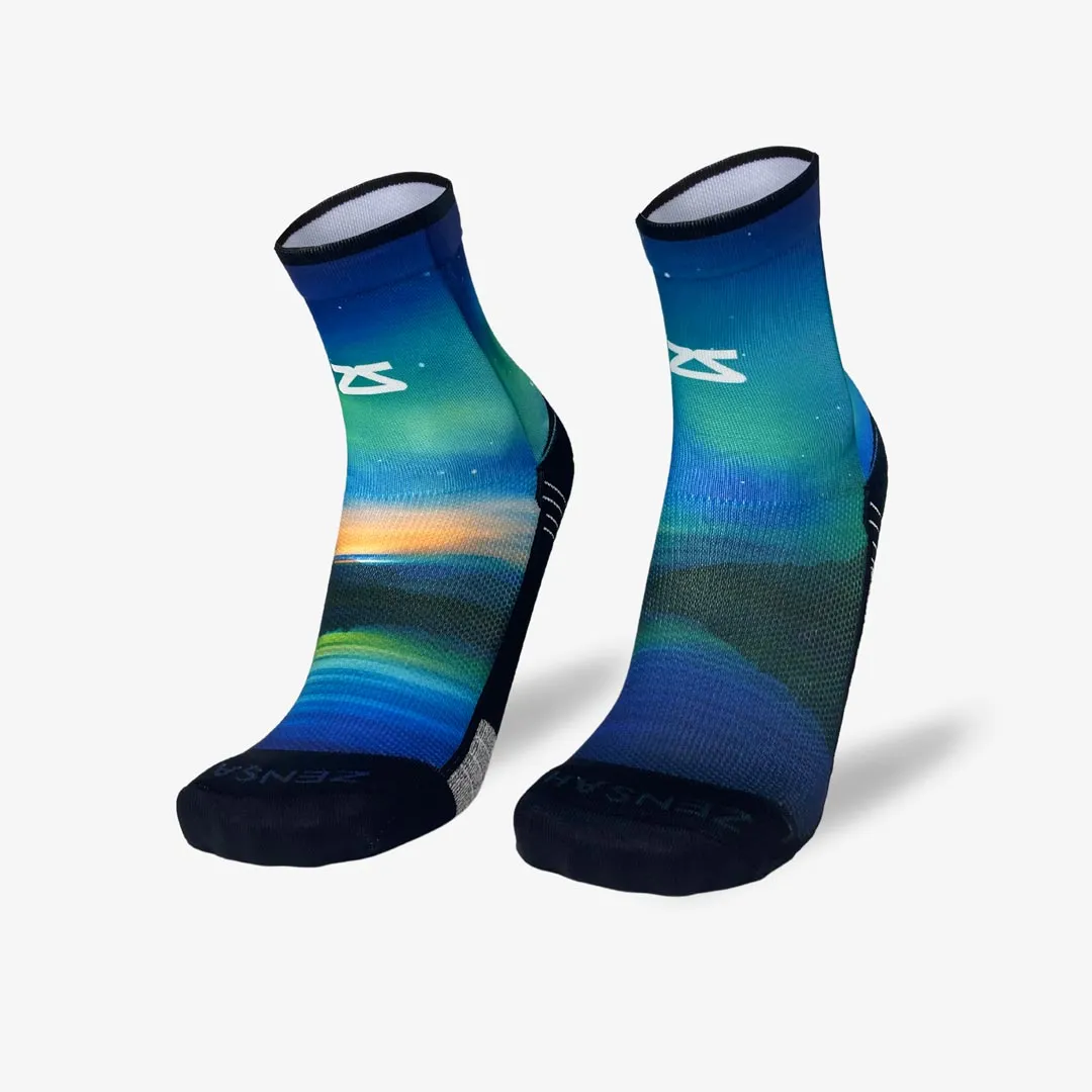 Lake Aurora Socks (Mini-Crew)