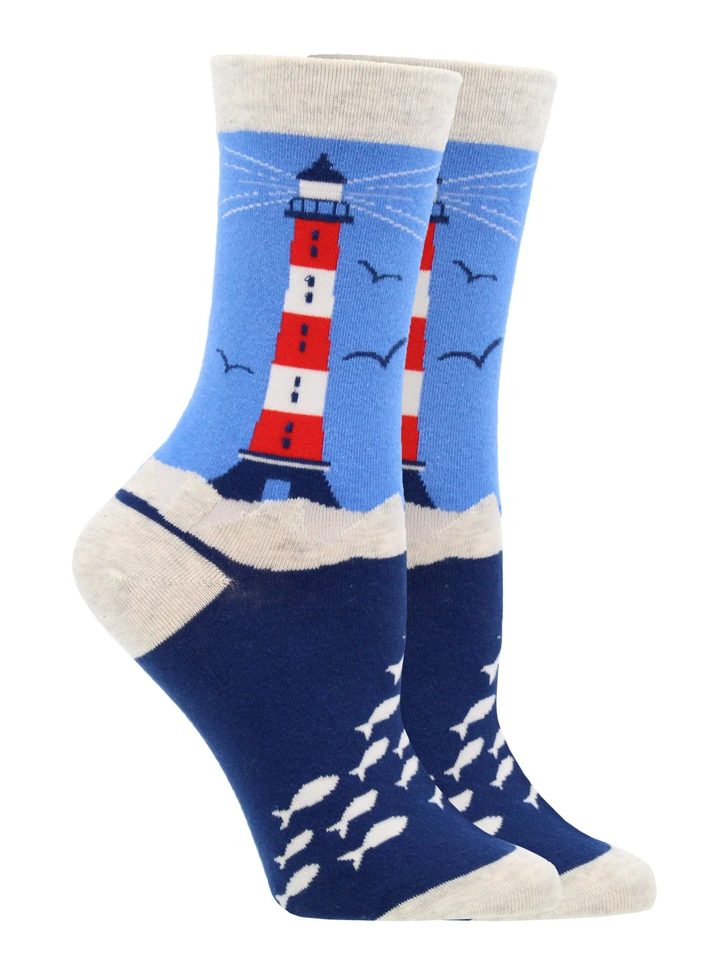 Lighthouse Socks for Perfect Ocean Lovers Gift