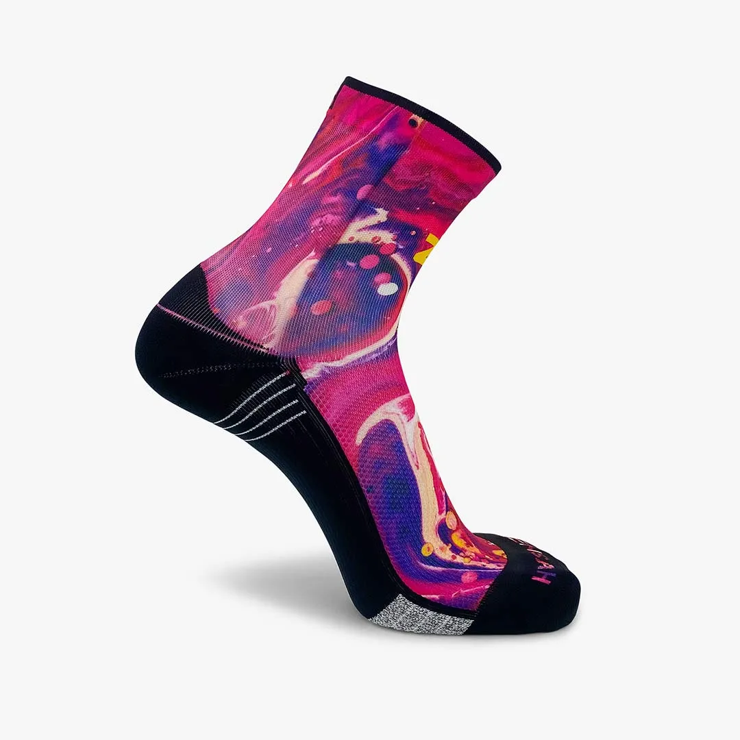 Liquid Art Socks (Mini-Crew)