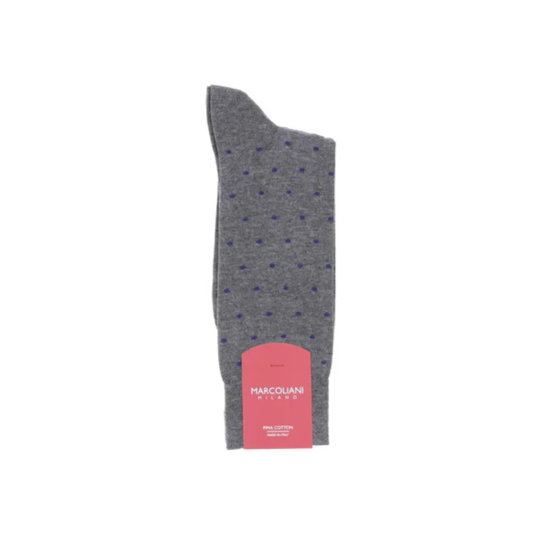 Marcoliani Pima Cotton Polka Dot Socks