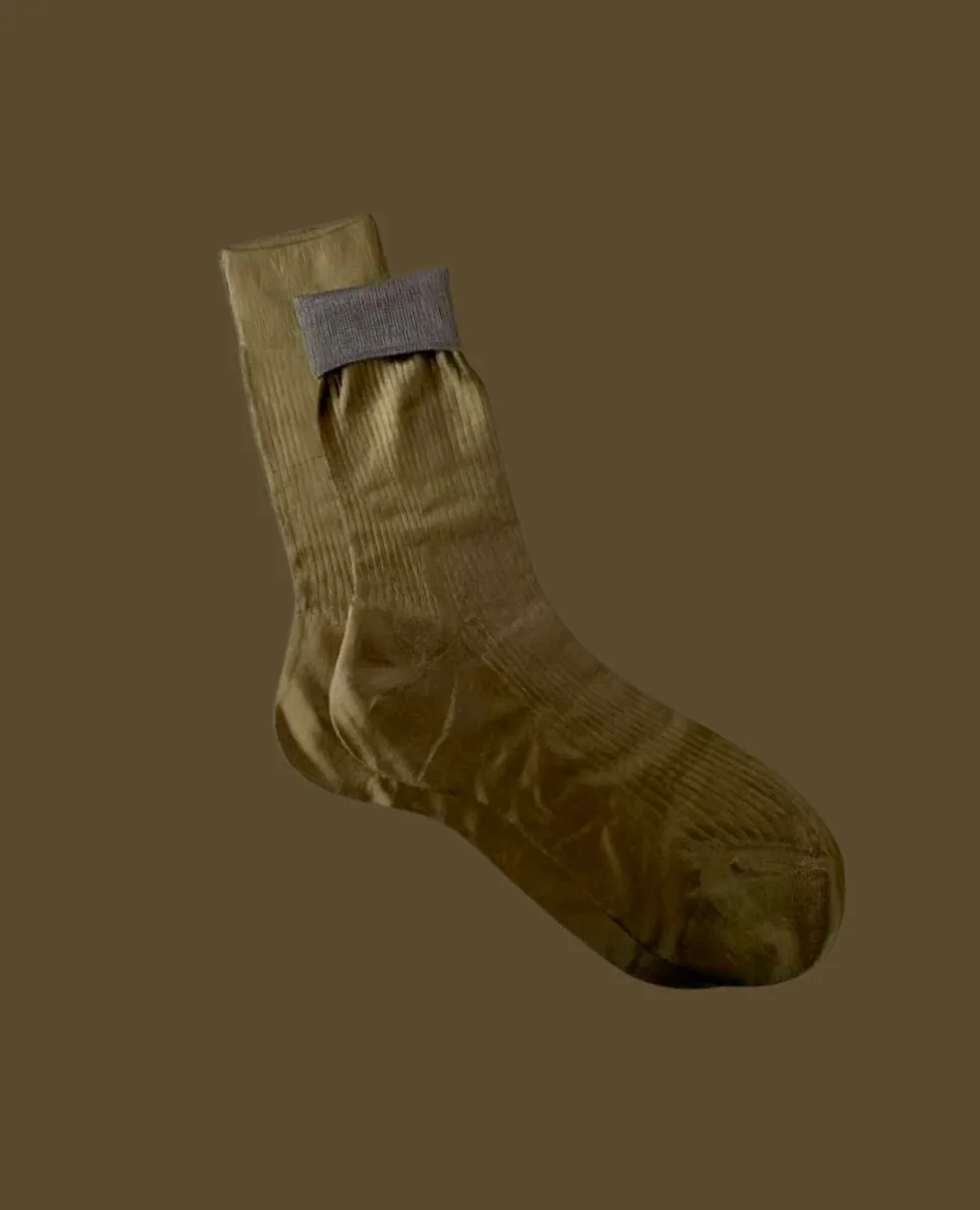 Maria La Rosa Bosco Silk Socks