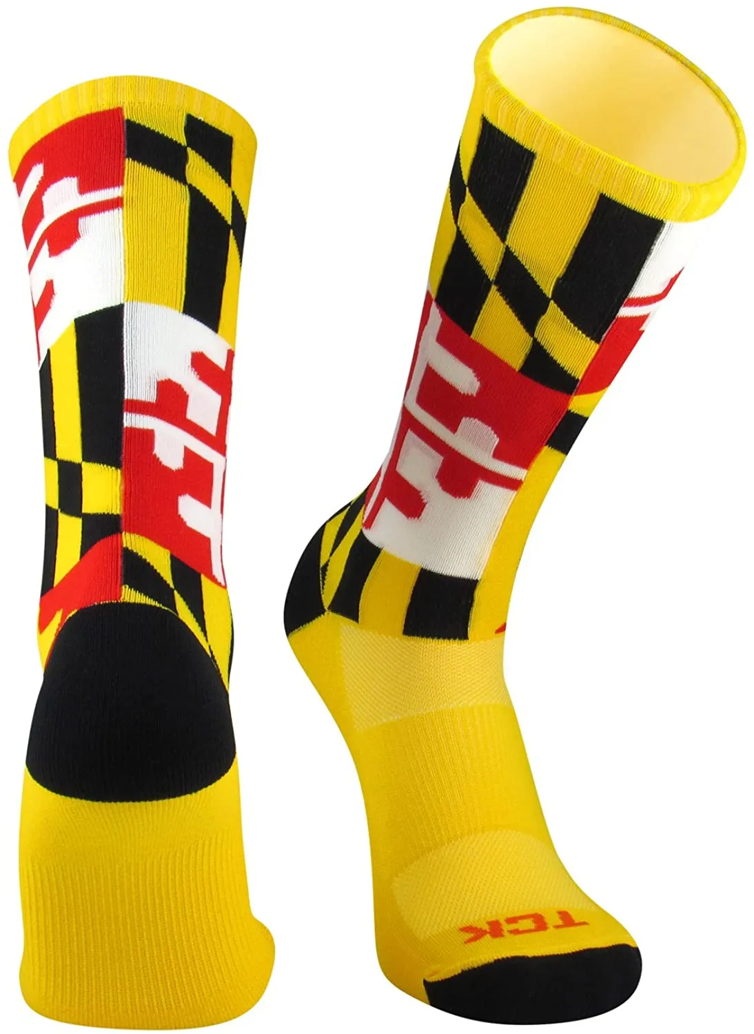 Maryland Flag Crew Socks