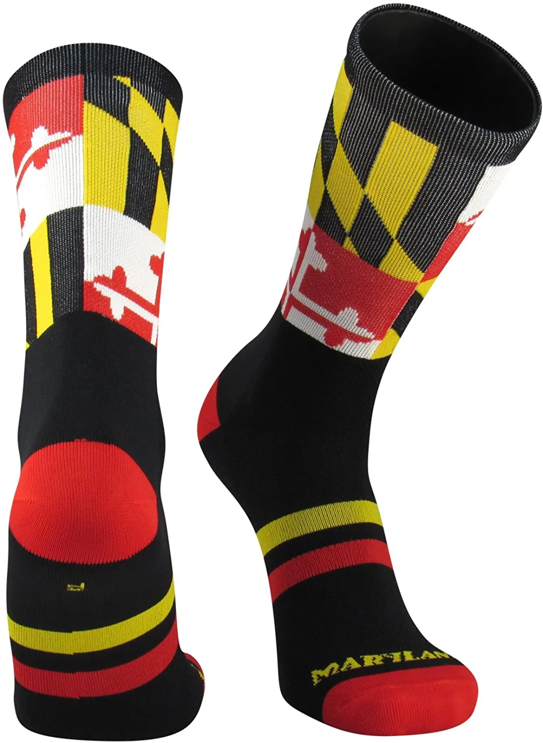 Maryland Flag Crew Socks