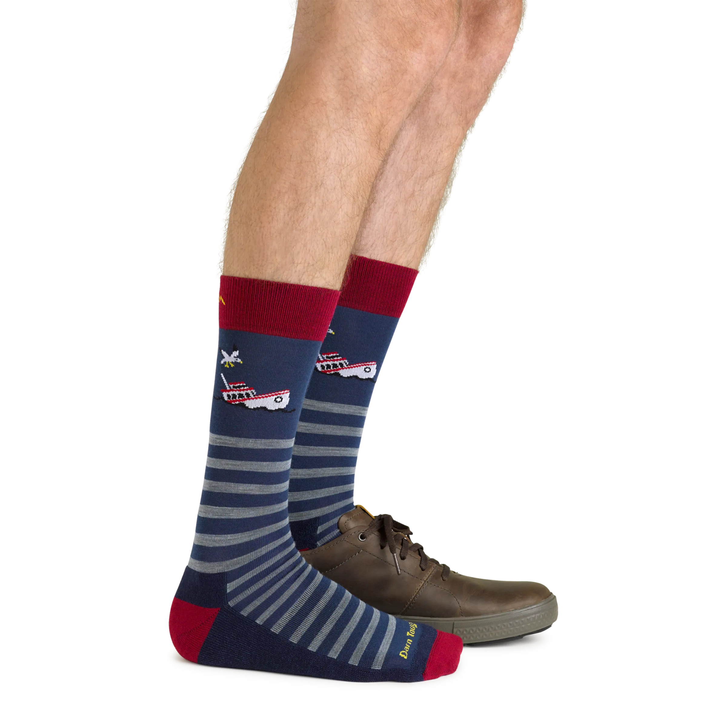 Men's Wild Life Crew  Lightweight Lifestyle Sock