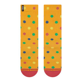 Merge4 x Spidey De Montrond Bamboo Blend Clown Polka Dots Crew Socks