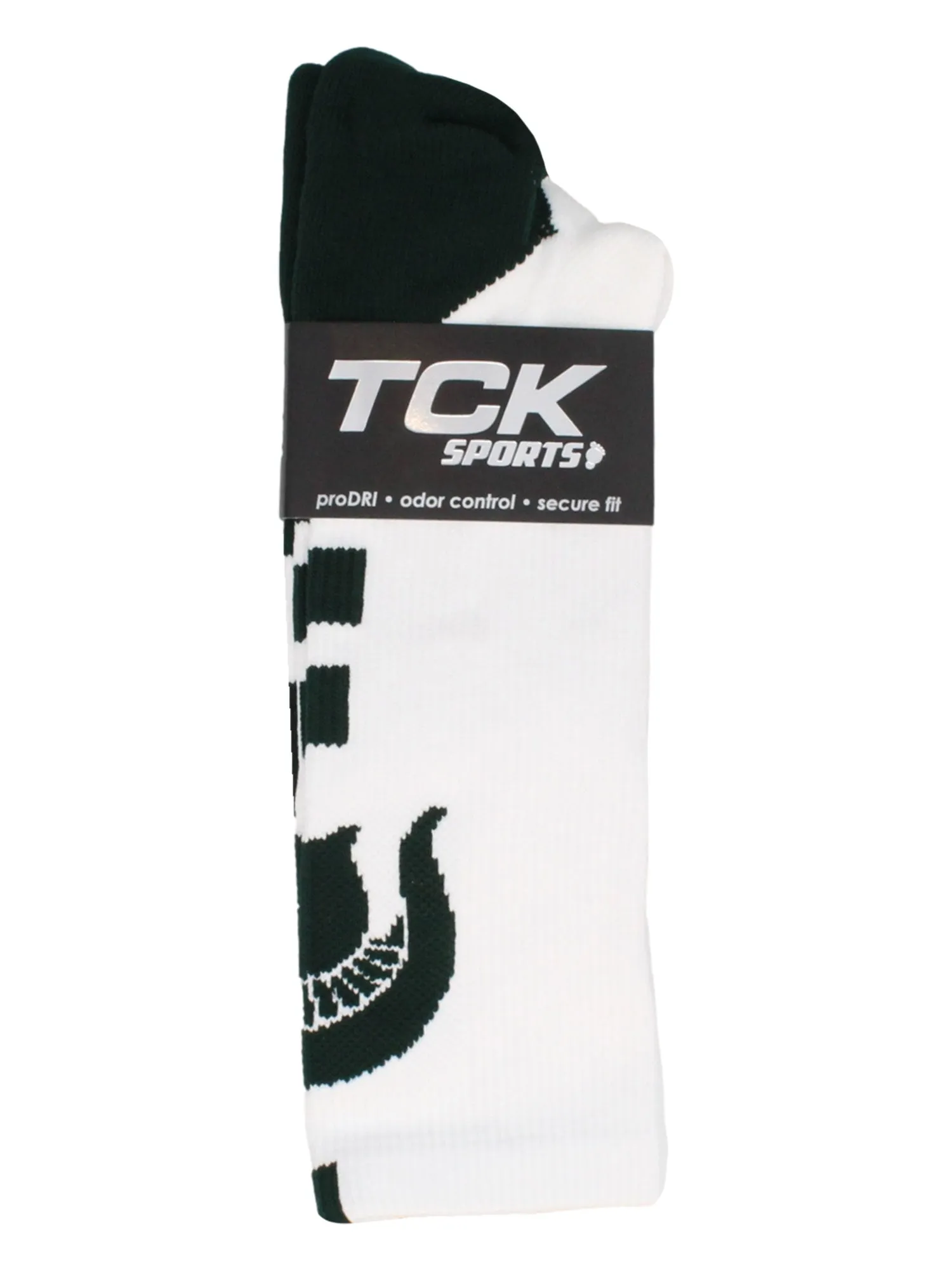 Michigan State Spartans Baseline Crew Socks