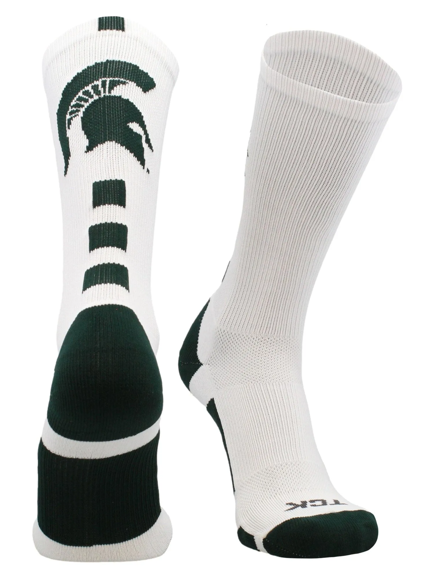 Michigan State Spartans Baseline Crew Socks