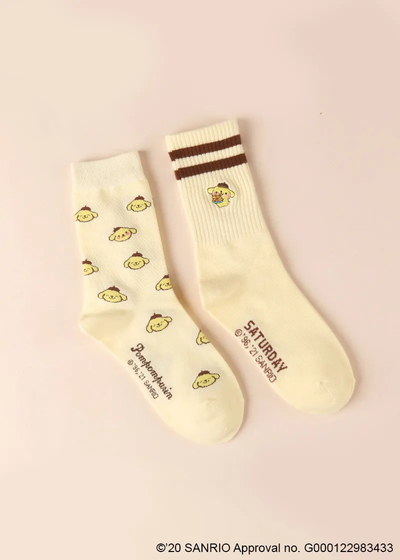 My Melody & Friends Two-Pair sock set - MINISO x SANRIO