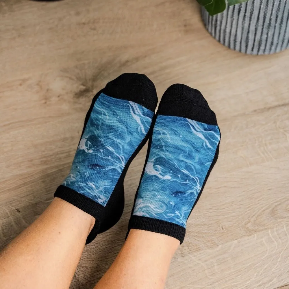 Ocean Breeze Ankle Diabetic Socks