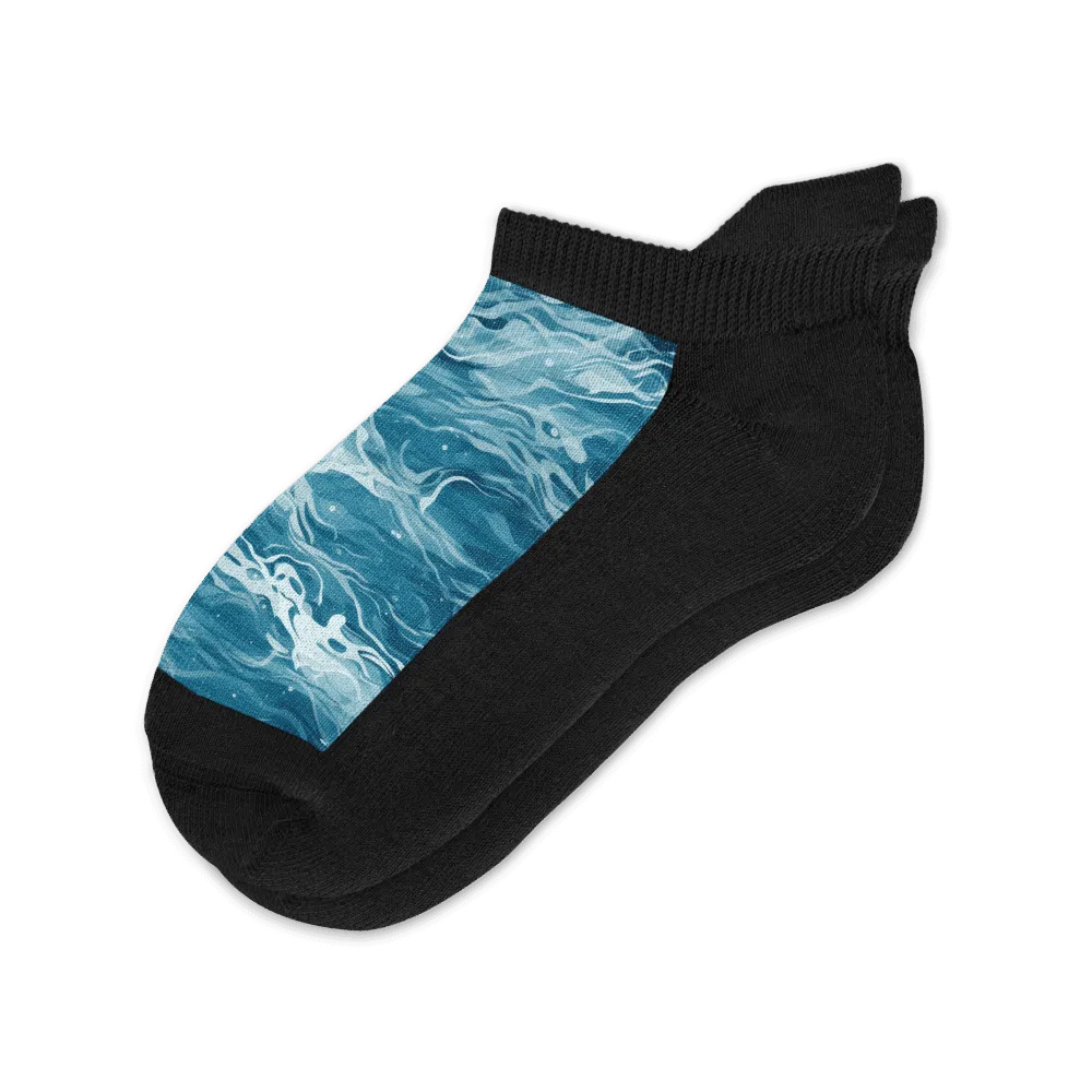 Ocean Breeze Ankle Diabetic Socks