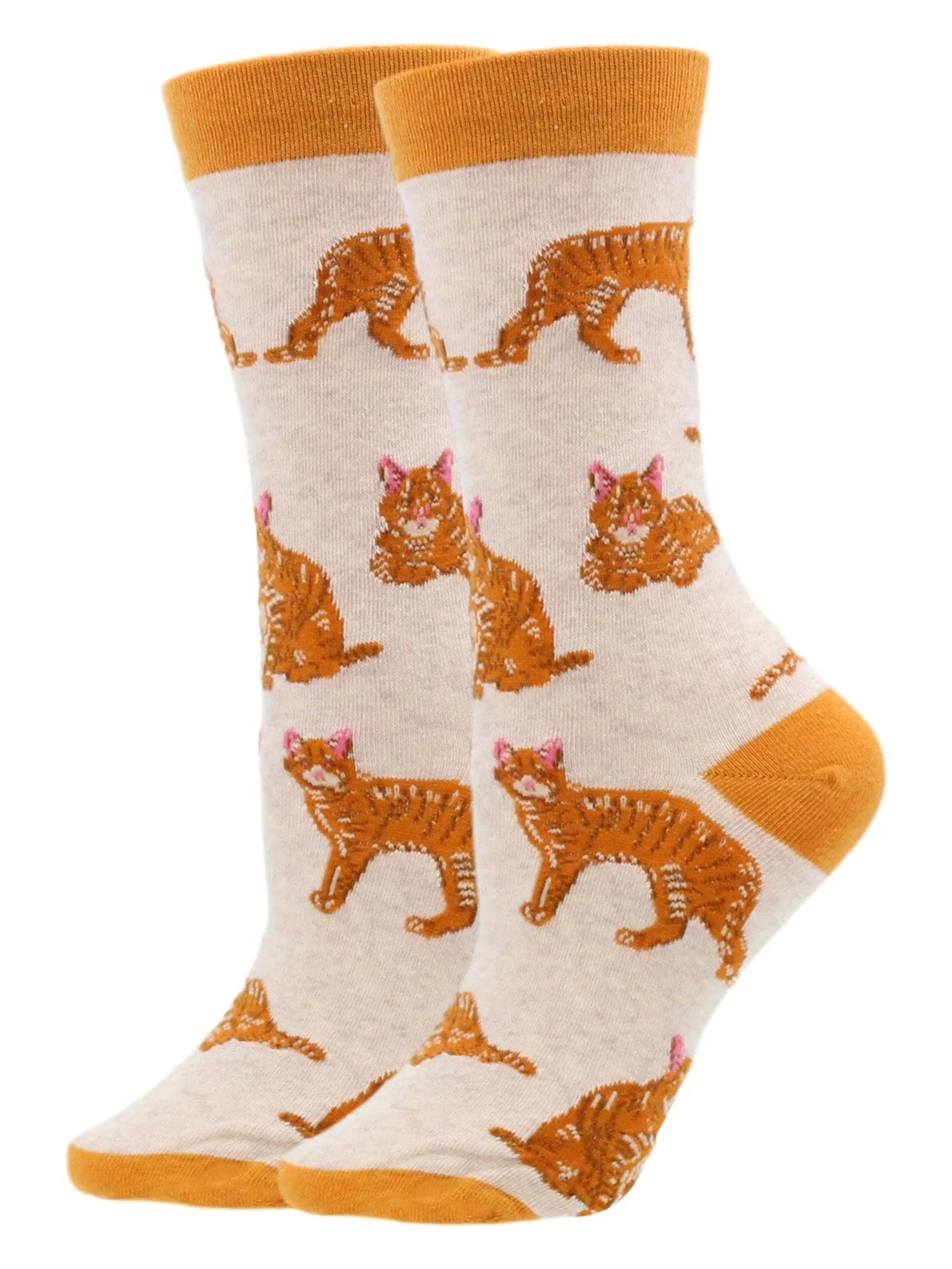 Orange Tabby Cat Socks Perfect Cat Lovers Gift