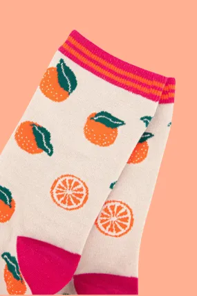 Oranges Bamboo Socks