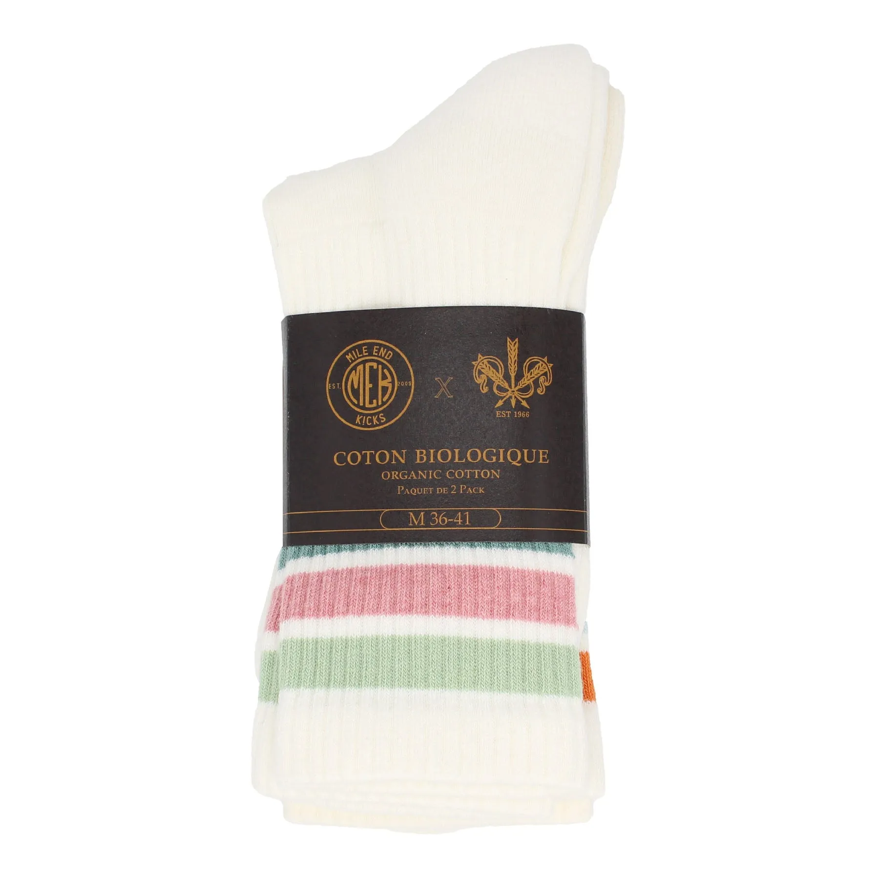 Pedemeia Organic Cotton Sport Socks - 2 Pack unisex