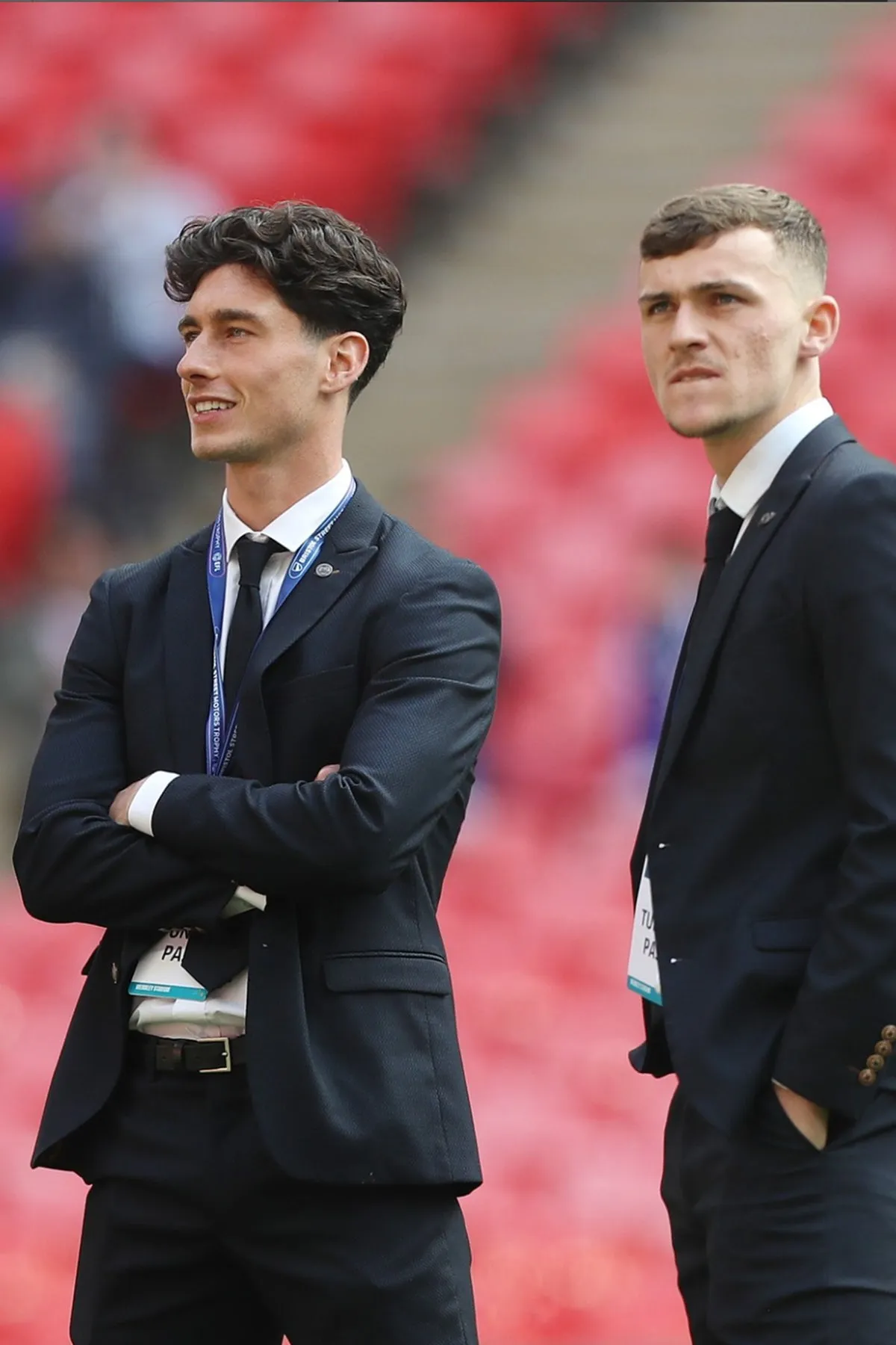 Peterborough United F.C. Team in Max Navy Suit